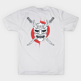 Japanese Oni mask T-Shirt